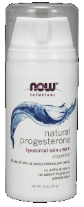 Progesterone Cream (3 oz) NOW Foods